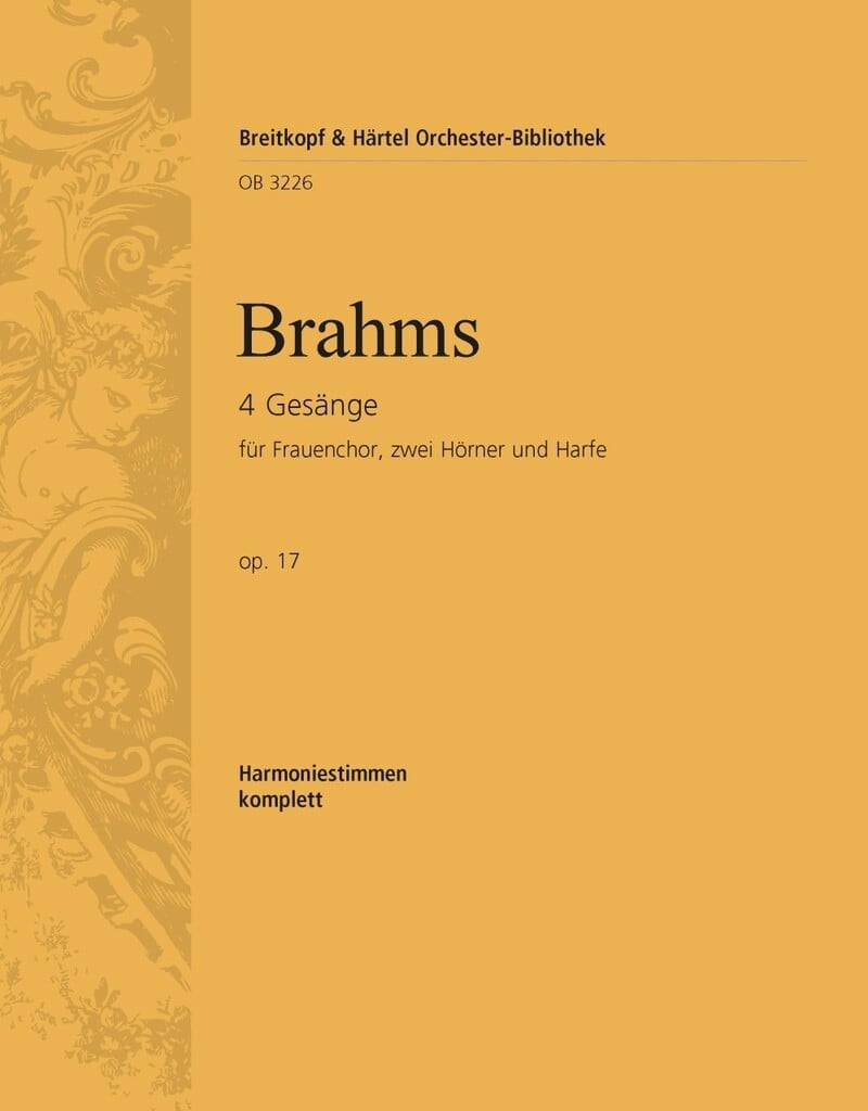 Vier Gesänge op. 17